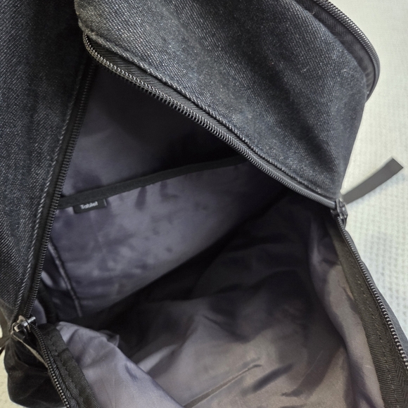 Solo Brand Black Denim Backpack New With Tags - Picture 7 of 7